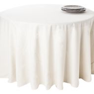 SARO LIFESTYLE Liners Lumina Round Tablecloth Liners/7417.N132R 132, Natural