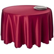 SARO LIFESTYLE LN201 Oblong Tablecloth Liners, 65-Inch by 180-Inch, Raspberry