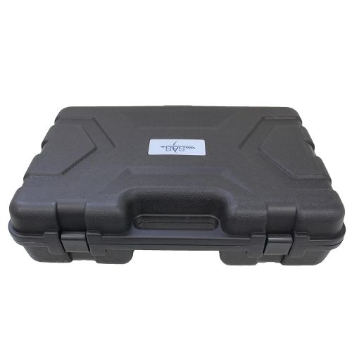  SAS Lockable Heavy Duty Hard Camera Case with Pluck Foam and Locking Holes for Camera, Pistol, Archery Accessories or Handgun