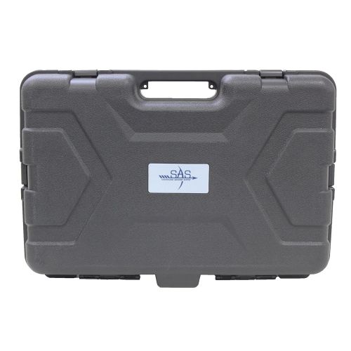  SAS Lockable Heavy Duty Hard Camera Case with Pluck Foam and Locking Holes for Camera, Pistol, Archery Accessories or Handgun