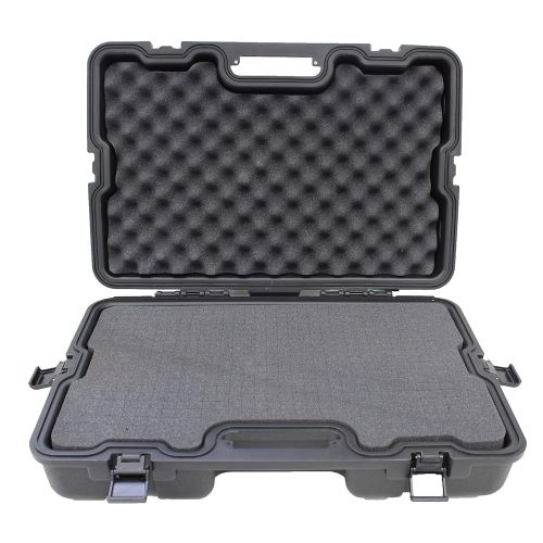  SAS Lockable Heavy Duty Hard Camera Case with Pluck Foam and Locking Holes for Camera, Pistol, Archery Accessories or Handgun