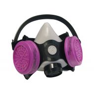 SAS Safety 3561-50 Multi-Use Halfmask Respirator with Clamshell, Organic Vapor and N95 Particulate, Small
