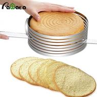 Cookie Cutter|Cake Molds|Steel Adjustable Retractable Circular Ring Cake Layered Slicer Cutter Mold DIY Cake Tools Baking Accessories|By SAULLA