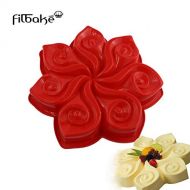 SAULLA Cookie Cutter|Cake Molds|Petal Bauhinia Calla Shaped Big Silicone Kitchen Baking Mould Cake Pan Cake Decorating Moulds Baking Accessories|By TINI