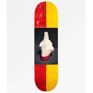 SAUSAGE SKATEBOARDS Sausage Wax Finger 8.25" Split Veneer Skateboard Deck