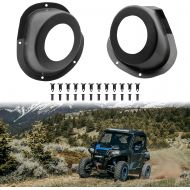 UTV Under Dash Kick Pod Brackets, SAUTVS 6.5 Speaker Mount Front Kick Panels for Polaris General 1000 EPS Accessories (2PCS)