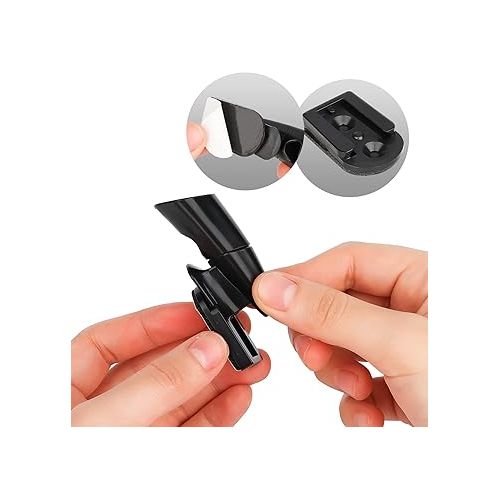  SAVITA 2pcs Auto Deer Whistles, Black Ultrasonic Car Deer Warning Whistles Self-adhesive Animals Alert Devices for Cars, Trucks and Motorcycles