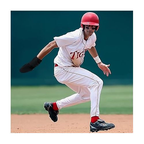  Baseball Softball Sliding Mitt, Baseball Protective Glove Softball Hand Guard with Elastic Shrink Strap Softball Catcher Hand Protection for Teen Adults (Right Hand)