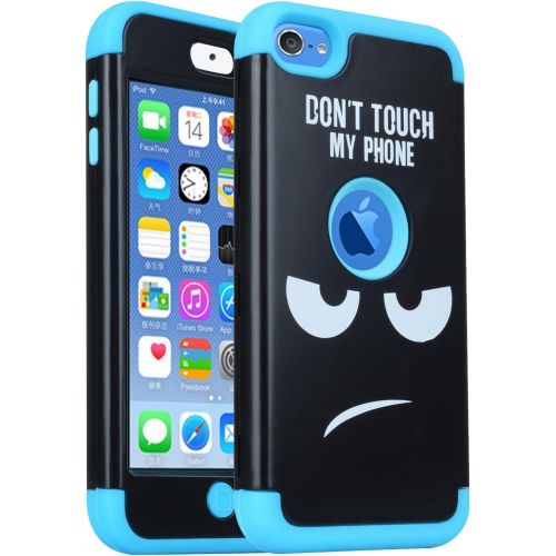  [아마존베스트]iPod Touch 7 Case, iPod Touch 6th Generation Case,SAVYOU 3 in 1 Combo Hybrid Impact Resistant Shockproof Case Cover Protective for iPod Touch 5/ 6th / 7th Generation