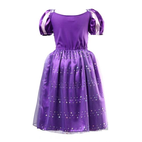  SAYOO Little Girls Princess Rapunzel Dress Costume