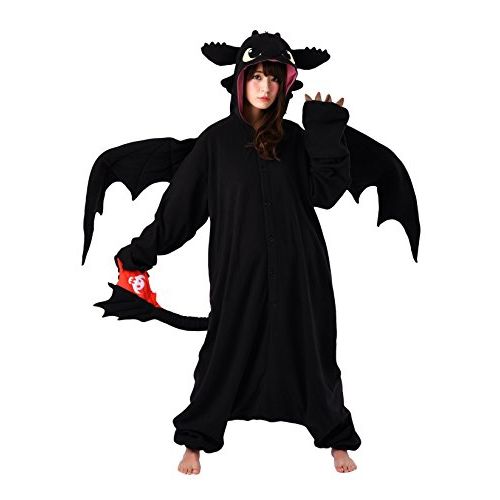  할로윈 용품SAZAC Kigurumi - How to Train Your Dragon - Toothless - Onesie Halloween Costume