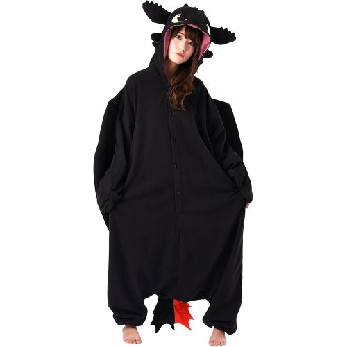  할로윈 용품SAZAC Kigurumi - How to Train Your Dragon - Toothless - Onesie Halloween Costume