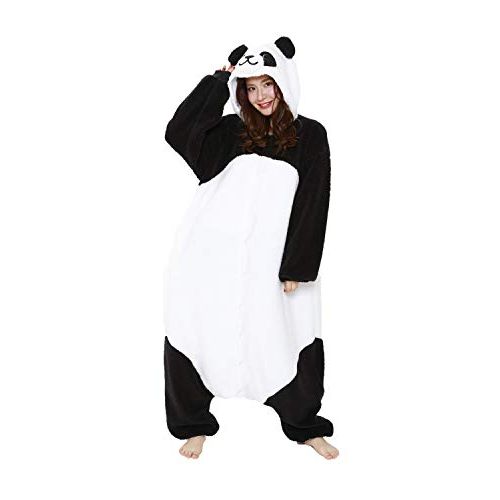  할로윈 용품SAZAC Panda Fluffy Kigurumi Costume