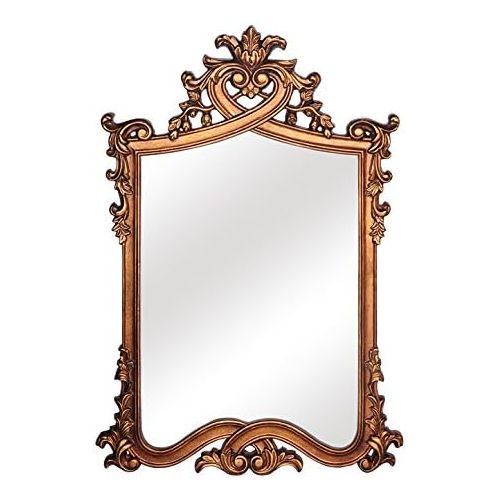  SBC Decor Catherine Wall Mirror, 33 X48 5/8X 2, Antique Gold