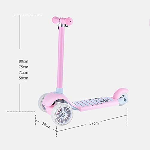  SBKD Kinder-Skateboard-Dreirad-Roller Fuer Anfaenger Koennen Eine Baby-Pedal-Kinderrutsche Fuer Kinder Mit 3 Raedern Nutzen