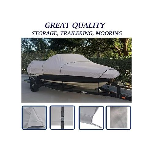  Boat Cover Compatible for REINELL/BEACHCRAFT 207 LS 2006-2013 Storage, Travel, Lift