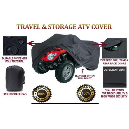  SBU ATV Cover for Suzuki Ozark 250 LT250 2002-2008