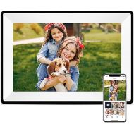 Uhale 10.1inch Digital Picture Frame WiFi Smart Digital Photo Frame 1280 * 800 IPS HD Touch Screen, 16GB Memory, auto-Rotate, use “Uhale”APP Instantly Shares Photos and Videos-Best Gift