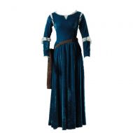 SBcosplay Brave Princess Gown Merida Dress Cosplay Costume Quiver Cloak Custom Made