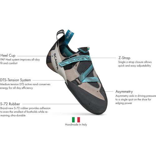  [아마존베스트]SCARPA Veloce Climbing Shoe - Womens