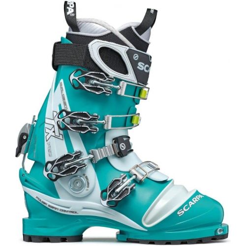  [아마존베스트]SCARPA TX Pro Telemark Boot - Womens Emerald/Ice Blue, 25.5