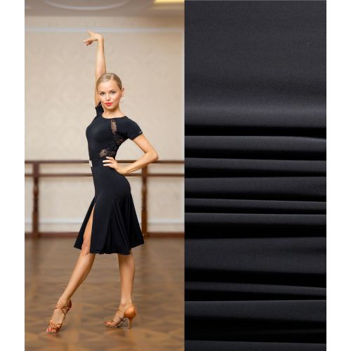  GloriaDance Superstar Series:G3044 Latin Ballroom Dance Professional Lace Connected Sides Split Swing Dress
