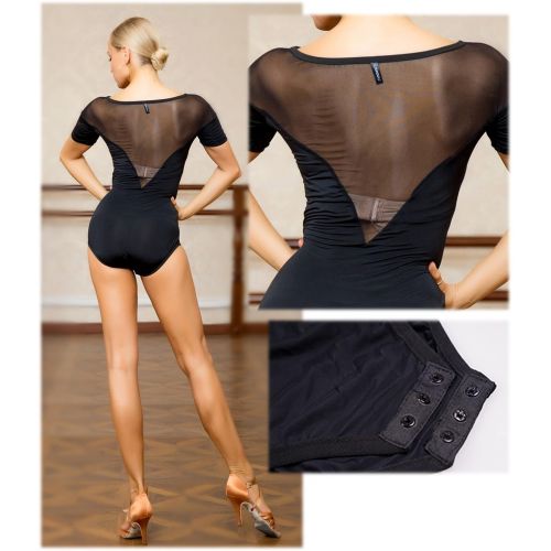  GloriaDance SuperStar Series:G1057 latin ballet ballroom modern dance professional yarn connected tops leotard