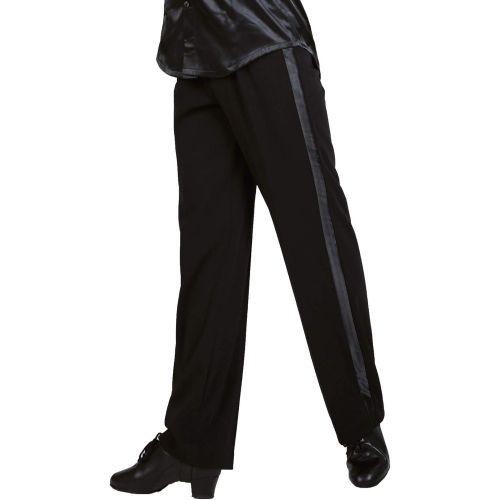  GloriaDance G5006 Latin Modern Ballroom Dance Professional Vertical Style Trousers Pants for Men