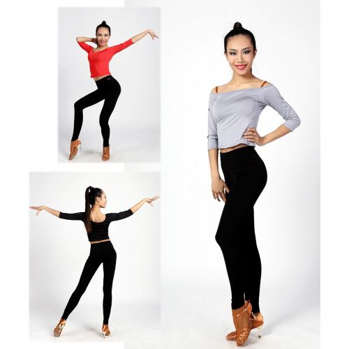  GloriaDance G4030 Latin Modern Ballroom Dance Professional Stretchy Body Pants Trousers