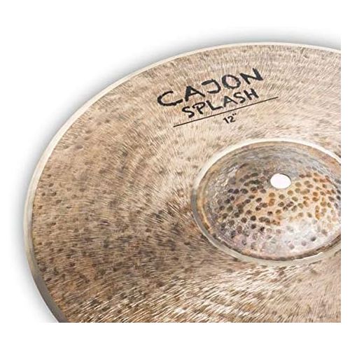  [아마존베스트]Schlagwerk CS12 Cajon Splash Cymbal 12 Inches + Keepdrum Cajon Brushes Red