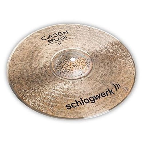  [아마존베스트]Schlagwerk CS12 Cajon Splash 12-Inch Cymbal Stand Set (Professional 12 Inch Cajon Splash Made of B20 Bronze, Hand Hammer for Quick Response in Set Including Double Braced Cymbal St