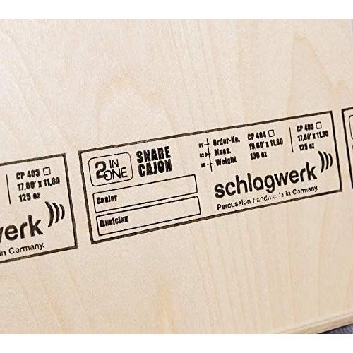  [아마존베스트]SCHLAGWERK Cajon 2inOne