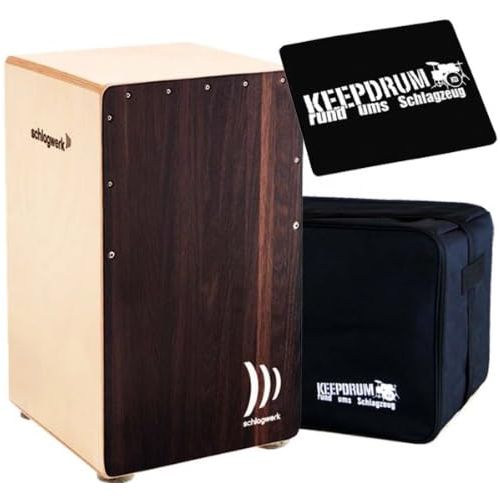  [아마존베스트]SCHLAGWERK CAJON with Keepdrum Gig Bag and 01Pad, black