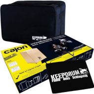 [아마존베스트]Schlagwerk Cajon CBA 1S Kit + Keepdrum Gig Bag + Pad Seat Cover CP-01