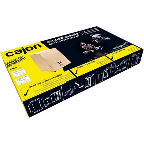  [아마존베스트]Schlagwerk Cajon CBA 1S Kit + Keepdrum Gig Bag + Pad Seat Cover CP-01