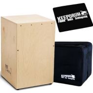 [아마존베스트]Schlagwerk CBA 1S Cajon Kit + Keepdrum Gig Bag + Pad Seat Cover CP-01