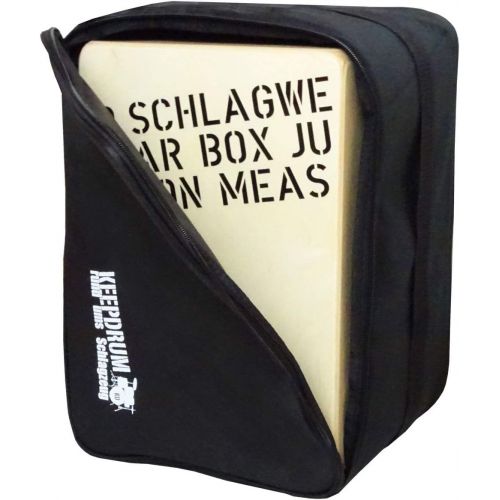  [아마존베스트]Schlagwerk CBA 1S Cajon Kit + Keepdrum Gig Bag + Pad Seat Cover CP-01