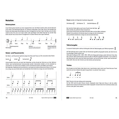  [아마존베스트]Schlagwerk CBA 1S My Cajon Assembly Kit + Cajon School with CD and DVD