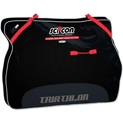  [아마존베스트]Sci Con SCICON Travel Plus Triathlon Bike Travel Case Black Safe Bicycle Travel Bag