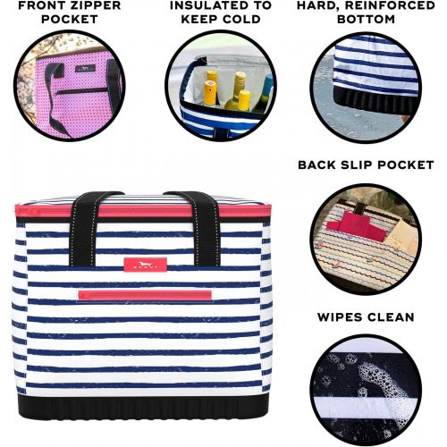  SCOUT The Stiff One - Large, Soft, Lightweight, Insulated Cooler with Hard Bottom, Beach, Family, Travel, Picnic Cooler