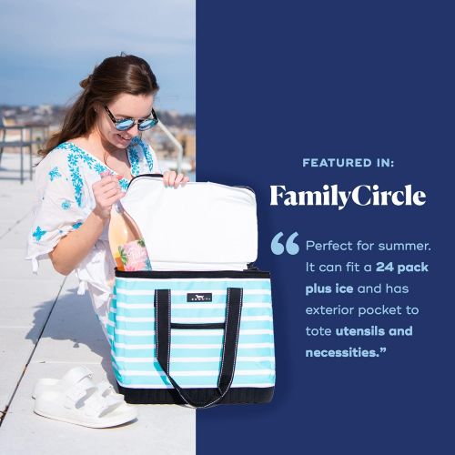  SCOUT The Stiff One - Large, Soft, Lightweight, Insulated Cooler with Hard Bottom, Beach, Family, Travel, Picnic Cooler