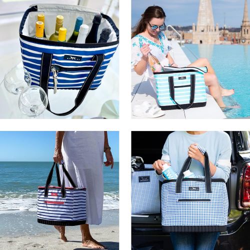  SCOUT The Stiff One - Large, Soft, Lightweight, Insulated Cooler with Hard Bottom, Beach, Family, Travel, Picnic Cooler