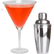 [아마존베스트]SCS Direct Oversized XL Giant Martini Cocktail Glass -25oz (760ml), Fun Gift