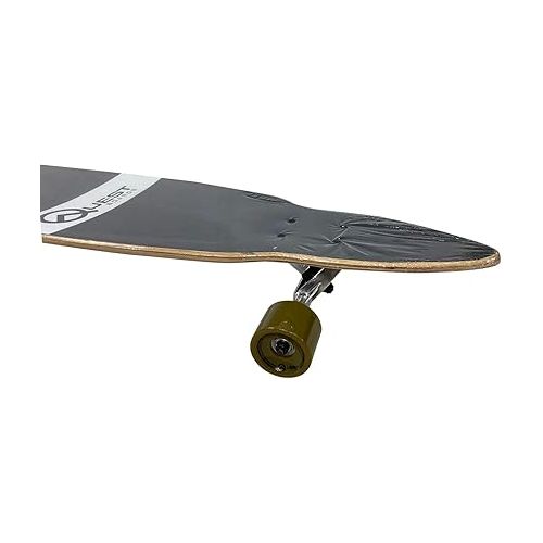  Quest Complete Skateboard | Durable Deck, Smooth Wheels, and Stylish Designs | Skateboards for Beginners, Boys, Girls, and Adults
