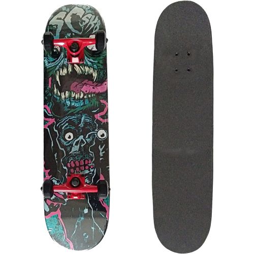  SCSK8 Pro Skateboard/Crusier Pre-Assembled Complete