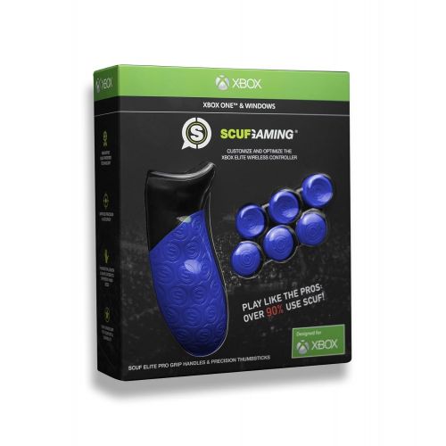  By      Scuf Gaming International Scuf Gaming Elite Precision Thumbsticks and Pro Grip Handles - Blue - Only Compatibile With Xbox One Elite Wireless Controller [xbox_one]