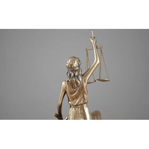  [아마존베스트]SDBRKYH Greek Goddess Sculpture, Justice Bookends Justice Goddess Bookend Library Decoration Library Decoration Book Decoration Office Decoration