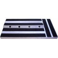 SDENSHI Guitar Pedal Board Large,19.68 x 9.84 x 0.79, Pedalboard for Guitar, ABS Effects Pedal Board