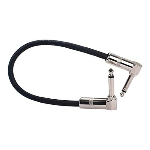  [아마존베스트]SDENSHI Copper 6.35 mm Male to 6.35 mm Male Guitar Effect Pedal Connection Cable