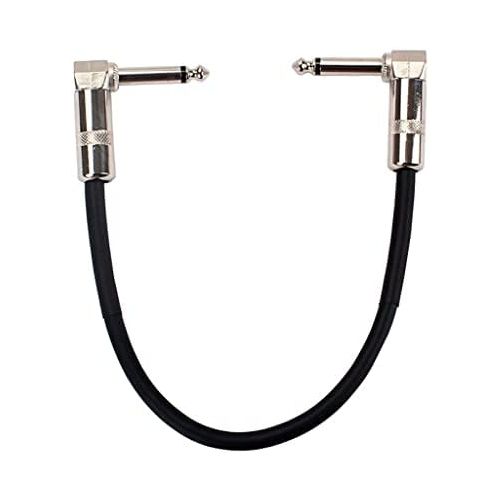  [아마존베스트]SDENSHI Copper 6.35 mm Male to 6.35 mm Male Guitar Effect Pedal Connection Cable